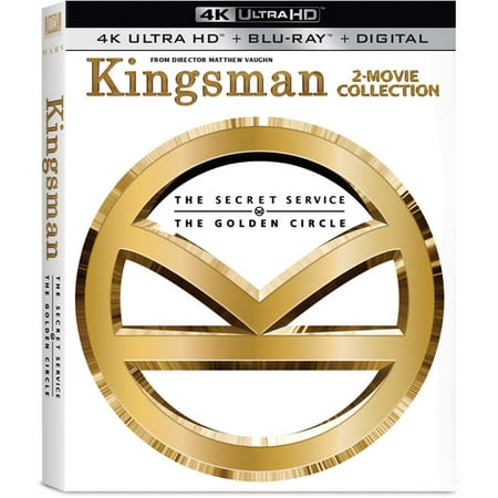 Kingsman 2-Movie Collection (4K Ultra HD + Blu-ray + Digital)