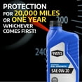 thumbnail image 5 of (3 pack) Super Tech Advanced Full Synthetic Motor Oil SAE 0W-20, 1 Quart, 5 of 11