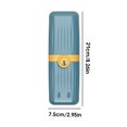 thumbnail image 4 of Toystoory Estuche para cepillos de Montado en la pared Contenedor de de simple Soporte para cepillos de Baño Type2 NO2 Toystoory HA028147-04, 4 of 6