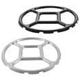 thumbnail image 1 of WRITWAA 2pcs Wok Gas Stove Rack Enamel Black Anti-slip for Cooks and Homeowners, 1 of 8