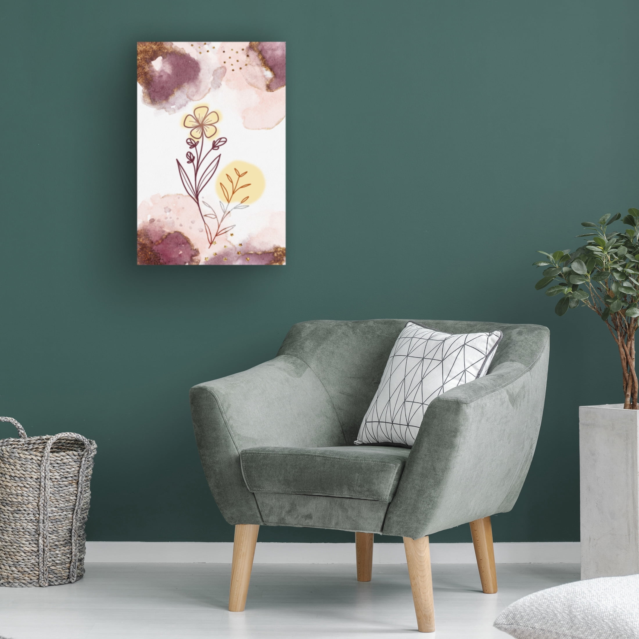 Trademark Fine Art Fadil Roze  Harlequin Canvas Wall Art