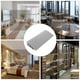 thumbnail image 3 of Rampa de umbral Rampa de plástico para silla de ruedas de 0,8 pulgadas de altura Robot aspirador Rampa de acera para puerta Entrada de baño interior y exterior Gris, 3 of 5