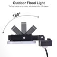 thumbnail image 4 of Outdoor Flood Light IP67 Waterproof Light and Motion Sensor Security Light for Courtyard Garden, 4 of 9