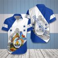 thumbnail image 4 of Camisetas hawaianas con estampado 3D de la bandera y el mapa de Honduras para hombres y mujeres, ropa informal de manga corta, ropa para hombre, 4 of 4