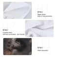 thumbnail image 5 of BZSMCE Hanging Hand Towels Fashion Tiger Huddle Pattern 2-Pack - Velcro Style Bathroom Kitchen Towels, 5 of 7
