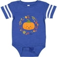 thumbnail image 3 of Inktastic Thanksgiving Wreath Autumn Fall Pumpkin Boys or Girls Baby Bodysuit, 3 of 5