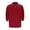 Red, variant on Men's Polo Shirts Fashion Casual Simple Solid Color Button Long Sleeve Polo T Shirts for Men