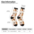 thumbnail image 2 of Logiee Squirrel Print Adult Socks for Men & Women,Calf Socks, Ankle Socks,Boots Socks,Breathable Casual Sock,Unisex Crew Socks, 2 of 6