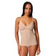 thumbnail image 3 of SKINY Top de tirantes para mujer – Sensation, top, escote en V, relleno, microfibra Beige L (Large), 3 of 5
