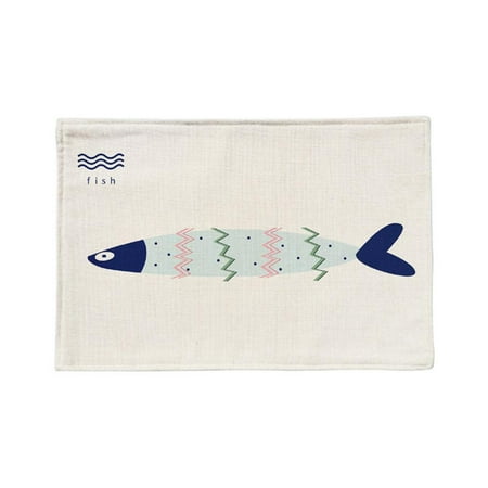 

QING SUN Placemats - Insulated Placemats Placemats Set Non-Slip Washable Heat Resistant Stain Resistant Placemats Woven Material