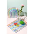 thumbnail image 3 of LICEWO Rainbow Tray Silicone Molds Large Arched Striped Pallet Mold for Home Decoration, 3 of 13