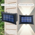 thumbnail image 6 of Solar Landscape Spotlights Outdoor Garden Lights Wireless Solar Powered Waterproof Yard Walkway Path Lighting Bright Illumination Easy Installation, UKHBMC | Black, 6 of 8