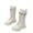 White, variant on Fashion Korean Style Star Decorated Girls Ankle Boots With Belt Buckle And Golden Laces For Party And Daily Wear,Lightweight Boots Sizes 13.5 Big Kid(8-9 Years)
