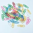thumbnail image 5 of 120 Pcs Plastic Clips Colorful Paper Clips Office Clips Marking Clips Colorful Paper Clips 28mm 33mm Letter Clips, 5 of 7