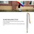 thumbnail image 2 of Telescopic Blind Cane, Folding Blind Cane Walking Stick Anti Slip Shockproof for The Blind, Reflective Shockproof Walking Stick for Visually Impaired People with Storage Bag, 2 of 5