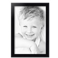 thumbnail image 2 of ArtToFrames 12x18 Inch Satin Black Bull Nose Picture Frame, This Black Wood Poster Frame is Great for Your Art or Photos, Comes with 060 Plexi Glass (1417), 2 of 7
