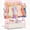 Pink, variant on LZNIOZ Kids Clothing Rack Double Rod Clothes Rack with Bottom Storage Toddler Dress Up Rack, Pink