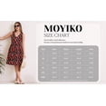 thumbnail image 7 of MOYIKO Summer Dresses for Women Casual V Neck Sleeveless Sundresses Floral Beach Vacation Tank Short Dress with Pockets, 7 of 7