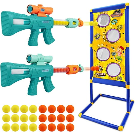 Pistolet Jouet, Pistolet Enfant en Mousse Souple avec Daccessoires,  Pistolets Jouets Mousse Blaster pour Garçons, Jouets pour Enfants de Plus  de 7 Ans : : Jeux et Jouets