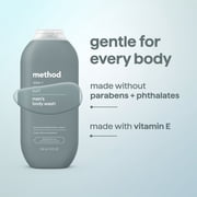 method men's Body Wash, Sea + Surf - Moisturizes & Cleanses, Made without Parabens or Phthalates, Cruelty-Free, 18 fl oz