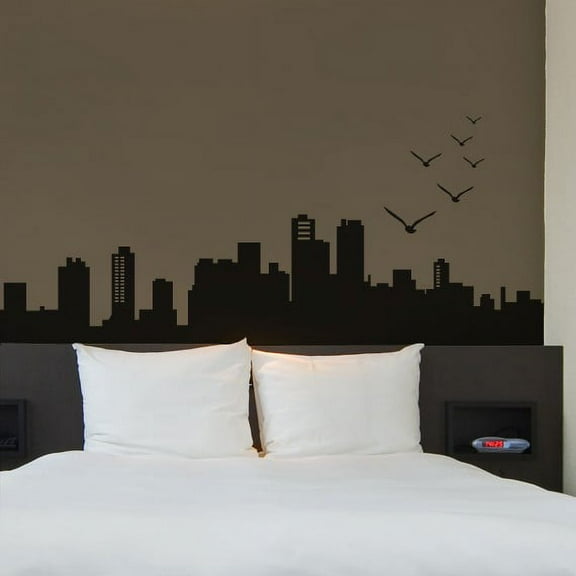 City Skyline Wall Decal