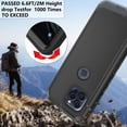thumbnail image 6 of Asuwish Compatible with iPhone 16 Pro Max 6.9 inch Phone Case Hybrid Rugged Shockproof Hard Protective Drop Proof Full Body Heavy Duty Mobile Cell Cover for iP16M i16 ProMax 16ProMax Women Men Black, 6 of 9