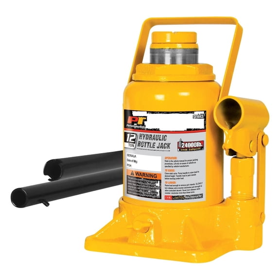 Wilmar W1643 12 Ton Shorty Hydraulic Bottle Jack