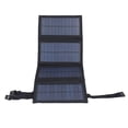 thumbnail image 3 of 20W Solar Charger, USB5V Output Portable Foldable Solar Panel, IP65 Waterproof Polycrystalline Solar Cells Charger for Camping, Compatible with Phones Power Banks Tablets, 3 of 7
