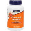 NOW Choline & Inositol 500 Mg 100 Caps