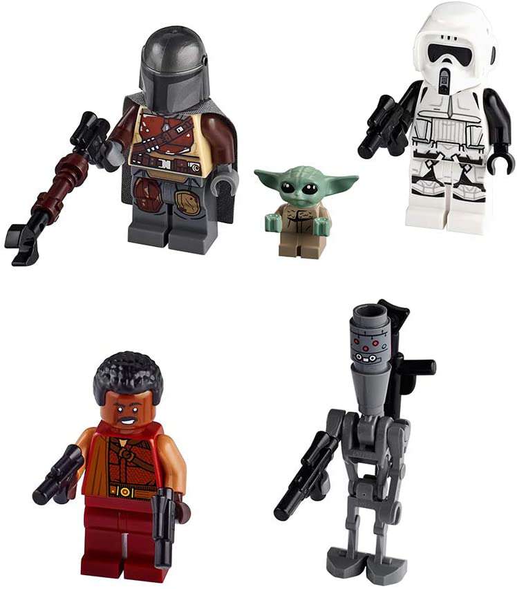 Pre-Owned LEGO Star Wars The Mandalorian The Razor Crest 75292 Building Kit (1,023 pieces)