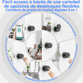 thumbnail image 6 of 5-in-1 Smart Door Knob,Gavdhe Keyless Smart Door Lock Smart Deadbolt with App Control & Fingerprint & 2 Keys,Smart Fingerprint Door Knob, Keyless Entry for Home, Office, Garage & Apartment - Black, 6 of 8