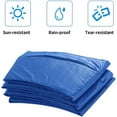 thumbnail image 2 of Trampoline Spring Cover Pad for 6FT 8FT 10FT 14FT 16FT Universal Trampoline Padding Replacement, Trampoline Waterproof Safety Pad Mat Tear-Resistant Edge Protection, 2 of 5
