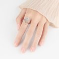 thumbnail image 2 of HONEYRAIN Bee Anti Anxiety Ring for Women Fidget Spinner Rings Sterling Silver Rotating ring Adjustable Open Ring S925 Silver for Real 1 Psc, 2 of 7