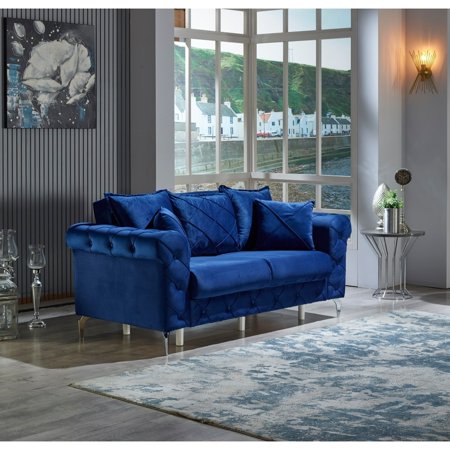 Rivax Living Room Loveseat Navy