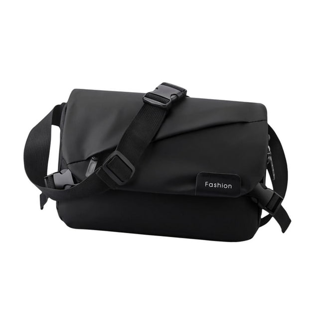 Bolso bandolera de gran capacidad Hugo correa ajustable negro