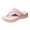 Pink, variant on Women's Thong Beach Flip Flops, Thick Sole Casual Summer Sandals,Grey,US:7.5