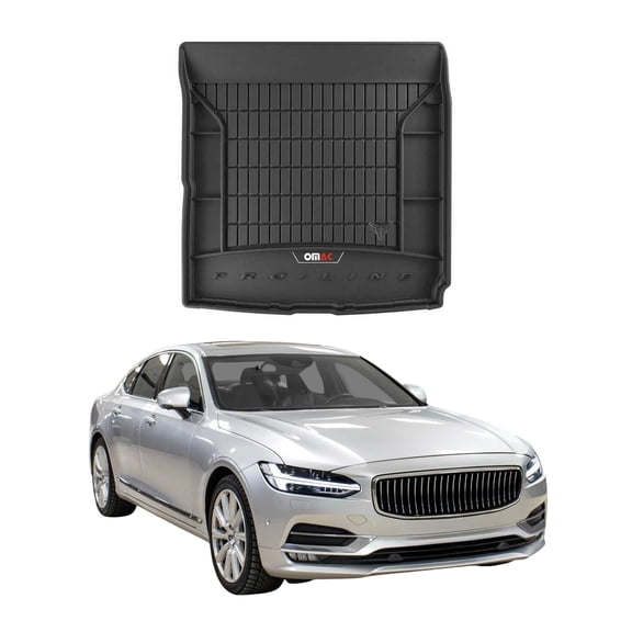 OMAC Premium Cargo Mats Liner for Volvo S90 2017-2024 All-Weather Heavy Duty