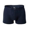 thumbnail image 2 of CECEBA Pantalones cortos para hombres, paquete de 2 - Pantalones cortos, básicos, Algodón elástico, M-8XL, lisos Gris XL (X-Large), 2 of 5
