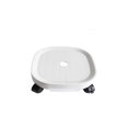 thumbnail image 1 of Plateau en Pot de Remplacement Portable Couleur Unie Rectangulaire Réutilisable Résistant Bureau Balcon Vase Titulaire avec Frein Blanc Taille 5, 1 of 9