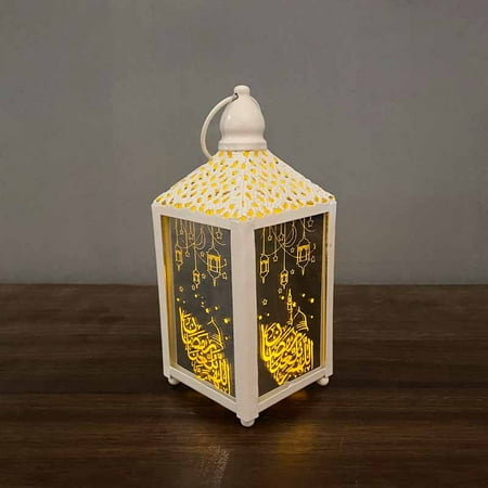 

Puloru Muslim LED Lamp with Hanging Ring Battery Operated Decoration