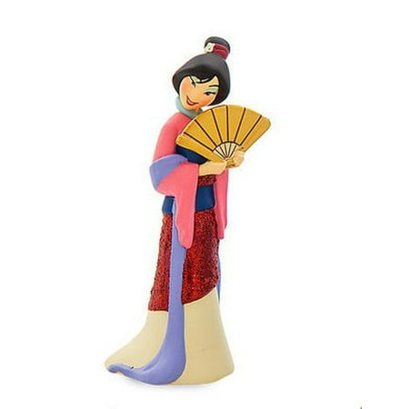 Disney Princess Mulan in Formal Costume PVC Figure [Glitter] [No Packaging]