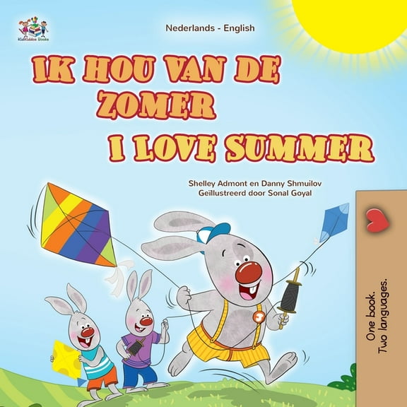 Dutch English Bilingual Collection I Love Summer (Dutch English Bilingual Children's Book), (Paperback)