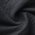 thumbnail image 6 of Cavosen Wide Leg Pants for Men Linen Cropped Pants Drawstring Flowy Trousers Summer Breathable Beach Pants with Pockets, 6 of 9