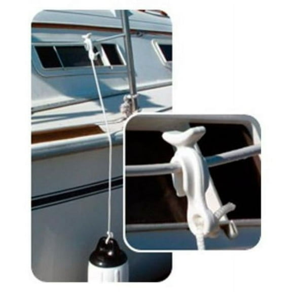 Taylor Lifeline Fender Clips for 3/16" to 1/4" Rope, 2pk