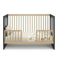 thumbnail image 5 of Storkcraft Calabasas 3-in-1 Convertible Baby Crib, Black with Driftwood, 5 of 11