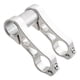 thumbnail image 3 of Extensores de manillar de bicicleta Extensión de manillar Soporte ajustable Accesorios plata, 3 of 9