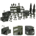 thumbnail image 4 of EIMELI Jouets de Soldats Modèles pour Hommes Figurines Vert Sable Garçons Table Petit Diy Mini Soldats Soldats Chars Groupe Bataille, 4 of 7