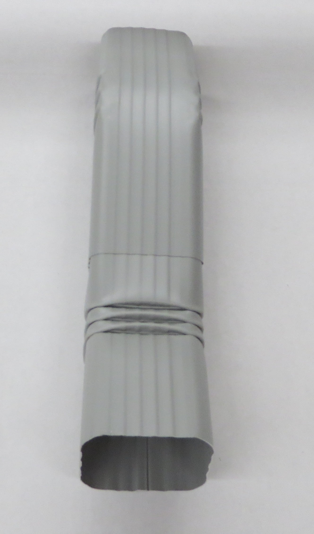 90 Degree Aluminum Downspout Gutter Elbow Style B 3x4 Inches, Pearl Gray 2x3 inches or 3x4 inches