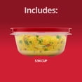thumbnail image 6 of Rubbermaid 5.94-Cup EasyStore Round Container, Food Storage Container, Food Storage Container with Lids, 6 of 7