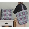 thumbnail image 5 of Soimoi Poly Georgette Fabric Artistic Flower & Geometric Decor Fabric Printed Yard 42 Inch Wide, 5 of 5